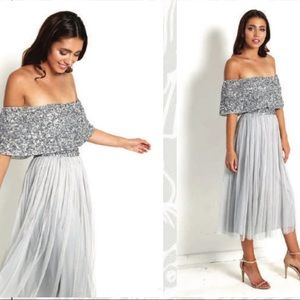 Maya Off the Shoulder Midi Dress